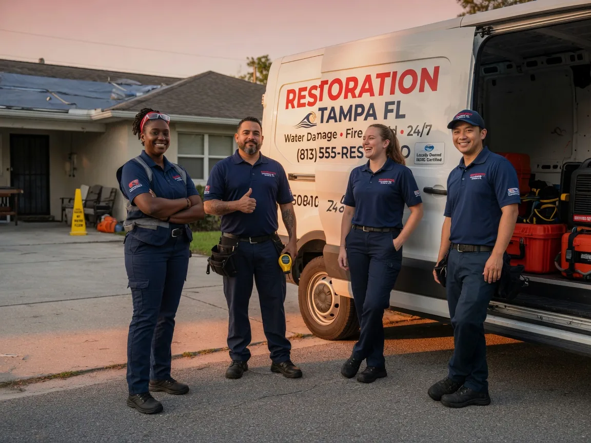 Water Damage Restoration company in Leckrone, PA